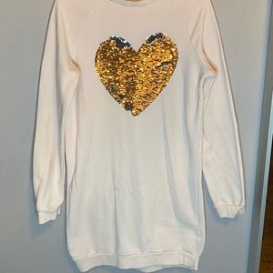 H&M sweatshirt dress